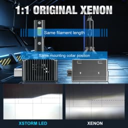 D1S D3S LED Canbus Headlight Bulb D4S D2S  Xenon High Power Turbo Led Lights for Car Ultra Powerful Auto Headlamp