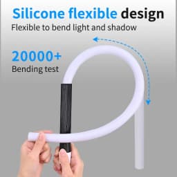 High brightness LED strip light stick 73cm flexible silicone LED flashlight professional work light portable car repair tool