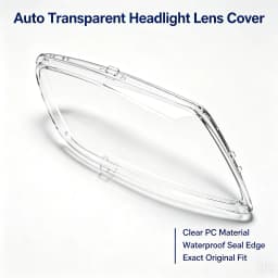 Factory Supply Auto Transparent Headlight Lens Cover Replacement Shell For Mazda RX8 2001-2010