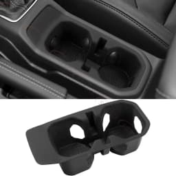 Silicone Non-Slip Center Console Cup Holder Inserts for Jeep Wrangler JL/JLU 4XE 2018-2025 & Gladiator JT 2020-2025 Cup Holder