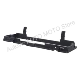 For BMW 3 Series E46 2DIN Radio Installation Kit Complete Adapter Carrier Bracket Top Cover for 16:9 Navigation