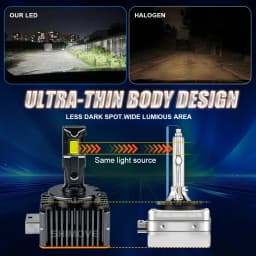 D1S D3S D2S High Power LED Canbus Headlight Bulb 1:1 Xenon D4S D1R D3R D2R D4R D8S Led Light for Car UPGRADE Turbo Auto Lamp