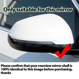 Hight Quality Bright Black Rear View Door Wing Side Mirror Cover Caps Shell Case for BMW X1 IX1 U11 U12, X2 IX2 U10 Accessories