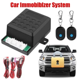 Anti-Hijacking Intelligent Circuit Cut Off Kit Car Remote Control 12V Keyless Access System Auto Unlock Immobilizer Device