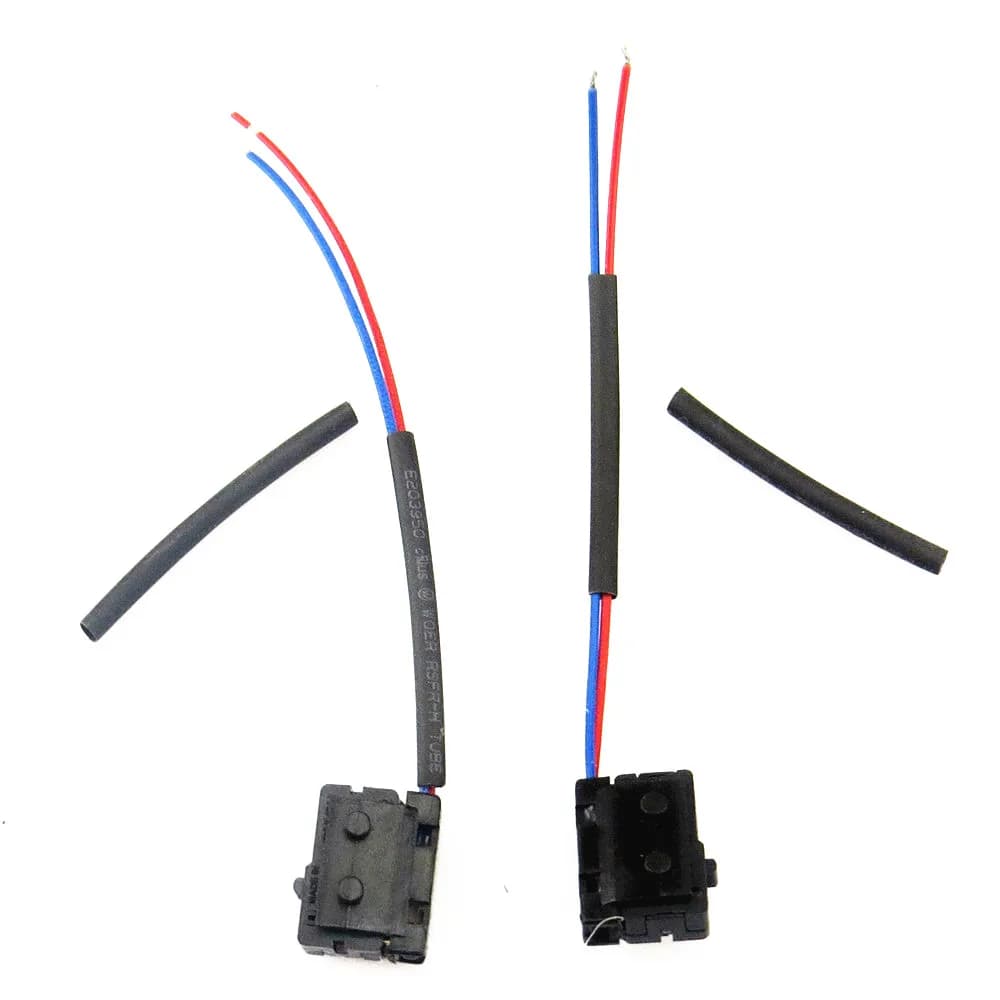 COSTLYSEED Left Right Door Lock Micro Switch Wire Pipe Plug For Passat B5 Bora 4 Polo Golf MK4 Touran 3BD998785 3BD 998 786