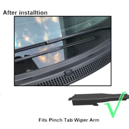 Misima Windshield Windscreen Wiper Blades For Smart ForTwo W451 2007 - 2014 Front Rear Window Set 2008 2009 2010 2011 2012 2013