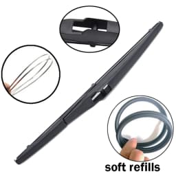 Xukey Front Rear Windscreen Wiper Blades Set For Toyota RAV4 XA20 2005 2004 2003 2002 2001 2000 24" 19" 12"