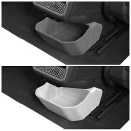 LUCKEASY for Tesla Model 3 Highland 2024-2026 Rear Seat Storage Box Below The Rear Air Outlet Rear Seat Storage Tray Accessories