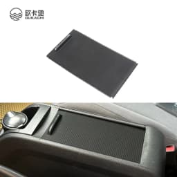 Car Centre Console Armrest Box Storage Cover Plate Cup Holder Pull Curtain For Citroen Berlingo Peugeot Partner 2008-2018