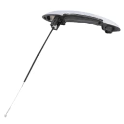 Front Right Passenger Side Chrome Exterior Door Handle with Cable for BMW mini R50 R53 R55 R56 R58 Cooper One JCW 51217198472