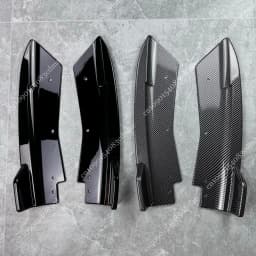 For BMW X3 G01 iX3 G08 LCI M Sport 2018-2023 Car Rear Bumper Side Canards Splitter Diffuser Corner Guard Body Kits Accessories