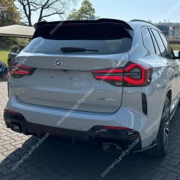 For BMW X3 G01 iX3 G08 LCI M Sport 2018-2023 Car Rear Bumper Side Canards Splitter Diffuser Corner Guard Body Kits Accessories