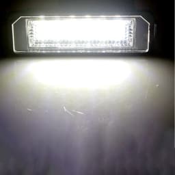2PCS LED Car License Number Plate Light Lamps Canbus Error Free For VW Golf 4 1997-2005 Automobiles Parts Accessories