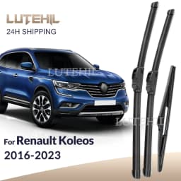 For Renault Koleos HZG MK2 2016-2023 2017 2018 Wiper Front & Rear Wiper Blades Windshield Windscreen Window Brushes 26"+16"+9"