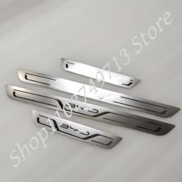 For BYD Atto 3 EV Car Door Sill Stainless Metal Protection for BYD Atto 3 Yuan Plus Song Plus Han Tang Qing Dmi Seal Dolphin