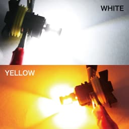 Lamp for Peugeot 3008 5008 2Pcs/Set 3030 9SMD White/Amber PH24W Canbus DRL for Citroen C5 MK2 Car LED Daytime Running Light
