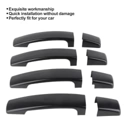 4pcs Car Glossy Black Exterior Door Handle Cover for Range Rover Sport Discovery 3 Freelander 2 Exterior Door Handle Cover