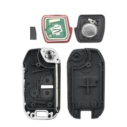 KEYYOU Modified Remote Car Key ID46 Chip 433MHz For Mitsubishi L200 Shogun Pajero Triton Key Fob Control Auto 2/3 Buttons Key