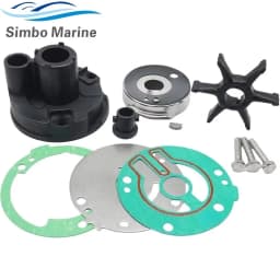 689-W0078-A6 Water Pump Impeller Kit For Yamaha 2-Stroke 25 30 HP Outboard Motor 689-W0078-A4 689-W0078-04 689-W0078-00 18-3426