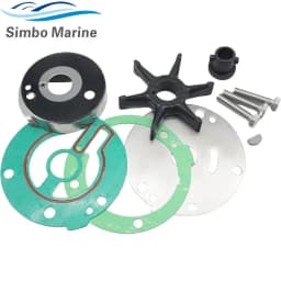 689-W0078-A6 Water Pump Impeller Kit For Yamaha 2-Stroke 25 30 HP Outboard Motor 689-W0078-A4 689-W0078-04 689-W0078-00 18-3426