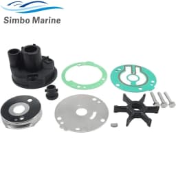 689-W0078-A6 Water Pump Impeller Kit For Yamaha 2-Stroke 25 30 HP Outboard Motor 689-W0078-A4 689-W0078-04 689-W0078-00 18-3426