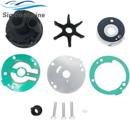 689-W0078-A6 Water Pump Impeller Kit For Yamaha 2-Stroke 25 30 HP Outboard Motor 689-W0078-A4 689-W0078-04 689-W0078-00 18-3426