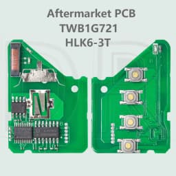 DR TWB1G721 A AFM HLIK6-3T G ID47 Chip 433MHz Flip Car Remote Key For Honda Accord Civic City CRV Vezel HR-V FRV Jazz XR-V