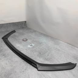 Gloss Black Front Bumper Lip Spoiler For Seat Leon MK3 MK3.5 2012-2019 ABS Spoiler Lip Diffuser Cover Tuning Custom Accessories