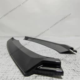 Gloss Black Front Bumper Lip Spoiler For Seat Leon MK3 MK3.5 2012-2019 ABS Spoiler Lip Diffuser Cover Tuning Custom Accessories