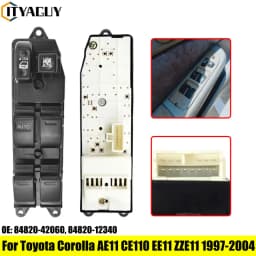 84820-12340 8482012340 LHD Car Power Master Window Switch For Toyota Corolla AE11 CE110 EE11 ZZE11 RAV4 84820-60110 84820 60110