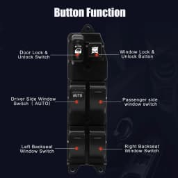 84820-12340 8482012340 LHD Car Power Master Window Switch For Toyota Corolla AE11 CE110 EE11 ZZE11 RAV4 84820-60110 84820 60110