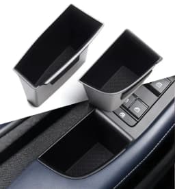Smabee Left Drive for Mazda 3 CX-30 2019-2025 (Not Fit Right Rudder) Car Side Door Handle Storage Box Organizers Accessories