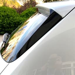 2011 2012 2013 2014 2015 2016 2017 For BMW X3 F25 Side Spoilers By High Quality ABS Rear Window Spoiler Side Wing Glossy Black