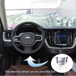 For Volvo S90 XC60 Steering Wheel Ring XC90 V90 S60 V60 Trim Frame Volvo Interior Modified ABS