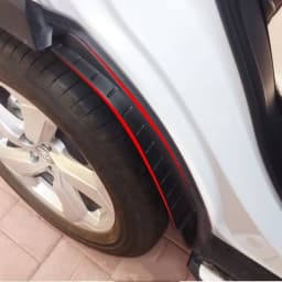 For Toyota RAV4 XA50 2019 2020~2022 RAV 4 Hybrid 2pcs Car Rear Wheel Anti-splash Mud Flaps Lining Mudguards Exterior Accessories