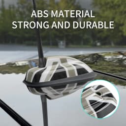 Car Exterior Trim Antenna Decoration Cover Sticker For MINI Cooper S JCW F65 F66 F56 F55 Car-Styling Accessories