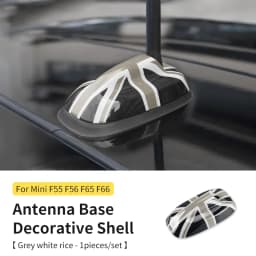 Car Exterior Trim Antenna Decoration Cover Sticker For MINI Cooper S JCW F65 F66 F56 F55 Car-Styling Accessories