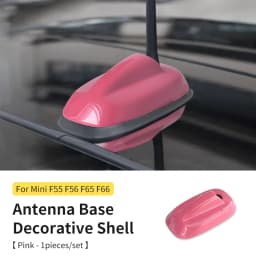 Car Exterior Trim Antenna Decoration Cover Sticker For MINI Cooper S JCW F65 F66 F56 F55 Car-Styling Accessories