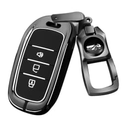 Zinc Alloy Car Key Case for FOTON TUNLAND V7 V9 Car-Styling Remote Cover Shell Keychain Housing Ring Holder Fob Accessories