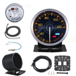 HA 60mm Auto Gauge Standalone Meter 7Color Def I Advance A1 Oil Pressure Turbo Boost EGT Exhaust Temp Tachometer Water Oil Temp