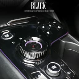 Hot Aluminum Black Red Bule Central Gear Shift Konb Ring Cover Shift Gear Trim For Kia Sportage NQ5 Seltos 2022-2024