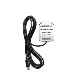 QUESCAN Windows Android USB Type C GPS Receiver 10Hz GPS GLONASS Galileo BeiDou Type-C GNSS Antenna Module NMEA M8N UBX-M8030-KT