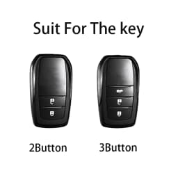 Diamond Pink for Toyota CHR Hilux Fortuner Land Cruiser 200 Camry Corolla Crown RAV4 Highland Remote Car Key Case Cover Fob Bag