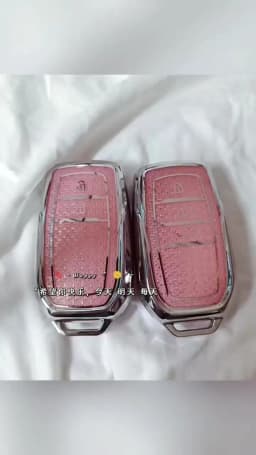 Diamond Pink for Toyota CHR Hilux Fortuner Land Cruiser 200 Camry Corolla Crown RAV4 Highland Remote Car Key Case Cover Fob Bag