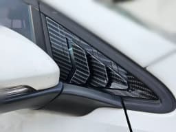Front Window Shutter Cover Trim Window Louver Side Vent For VW Volkswagen Golf 7 MK7 Hatchback 2014 2015 2016 2017 2018 2019