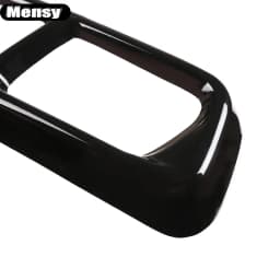 2Pcs Glossy Black Steel Car Exhaust Muffler Pipe Tip Cover Trim For BMW 7 Series F01 G11 G12 730 740 750li 2009-2022 Accessories