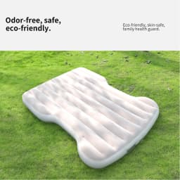 YZ For Tesla Model Y Juniper PVC 2021-2025 Inflatable Mattress Outdoor Camping Inflatable Special Suede Fabric Car Travel Bed