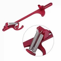 Billet Aluminum Throttle Cable Carburetor Bracket for Holley 4150 & 4160 Series Carburetor Red