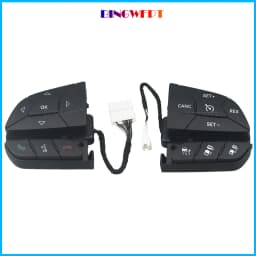 Original 1 SET For 2014-2022 Jeep Cherokee Dodge Challenger Charger Steering Wheel Audio Switch