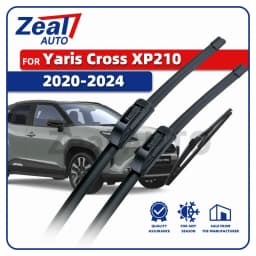 LHD Front Rear Wiper Blades For Toyota Yaris Cross XP210 2020-2024 2021 2023 XLS Hybrid Windshield 24"16"12" Brushes Accessories